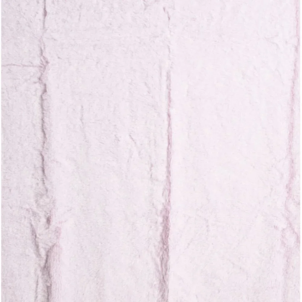 CUPCAKES & CASHMERE THROW‎ SPARKLE BUNNY LILAC FAUX FUR BLANKET